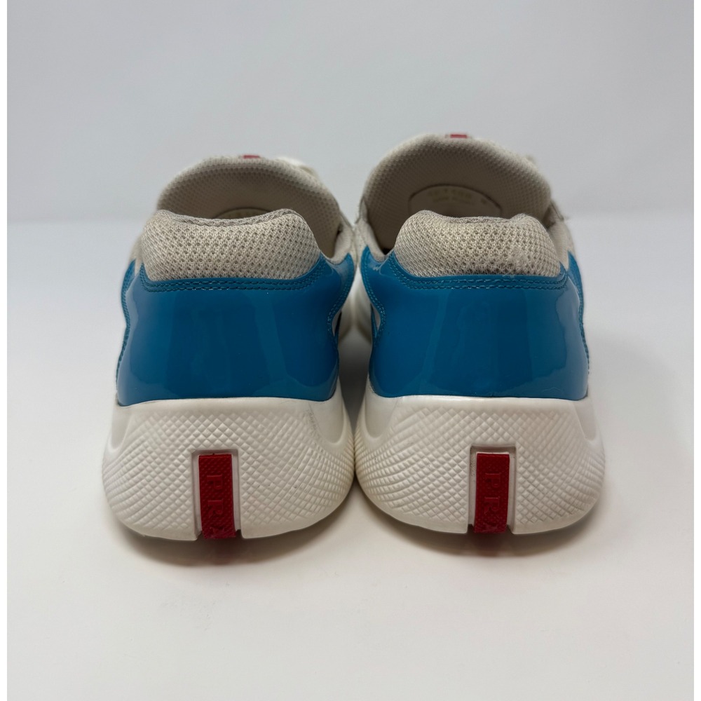 Prada Americas Cup Sneaker Light Blue Size 9 US 8 Prada - Picture 5 of 8
